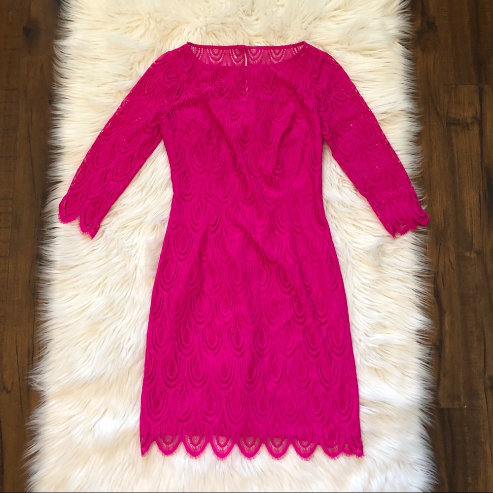 Lilly Pulitzer Hera Lace Sheath Dress Size 2
